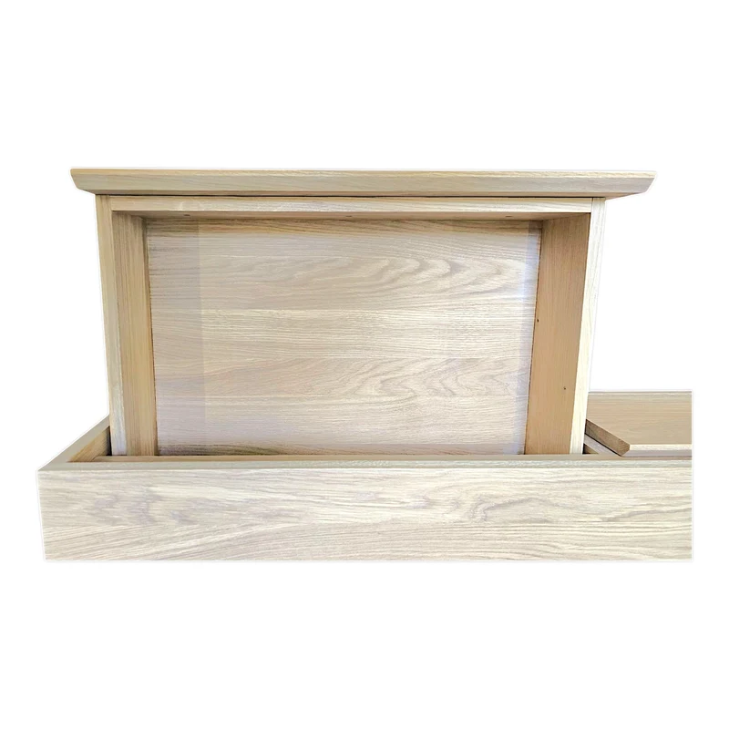 Tv Board Lowboard Unterschrank Eiche Massivholz mit Schubladen