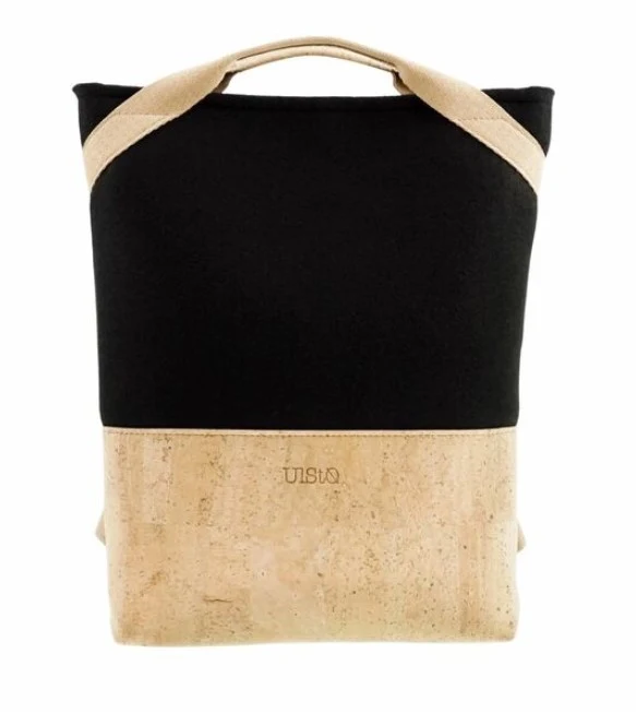 Luco Rucksack von Ulsto schwarz - natur