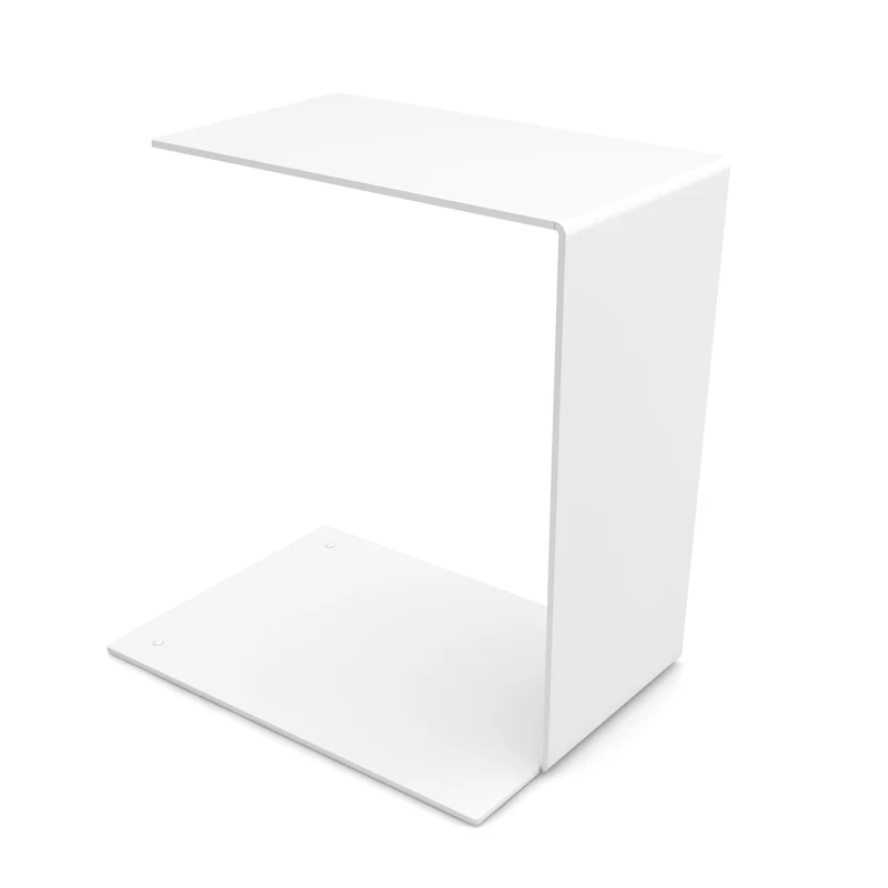 Design Beistelltisch "C-Table" in weiß / 2te-Wahl