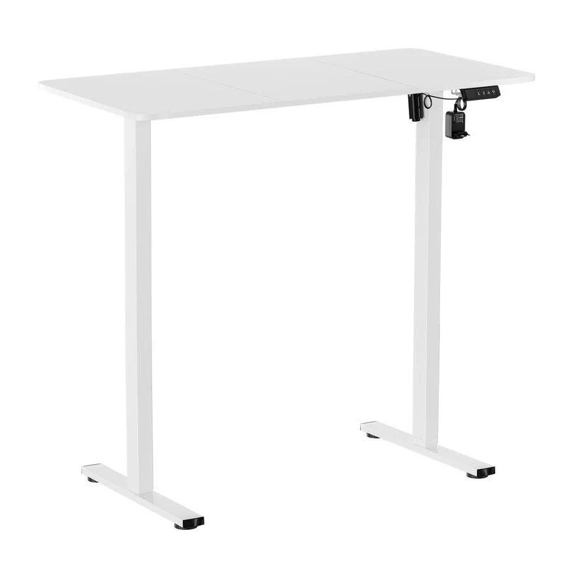 Elektrischer Höhenverstellbarer Schreibtisch Weiß 120 x 60 cm - DREXEL
