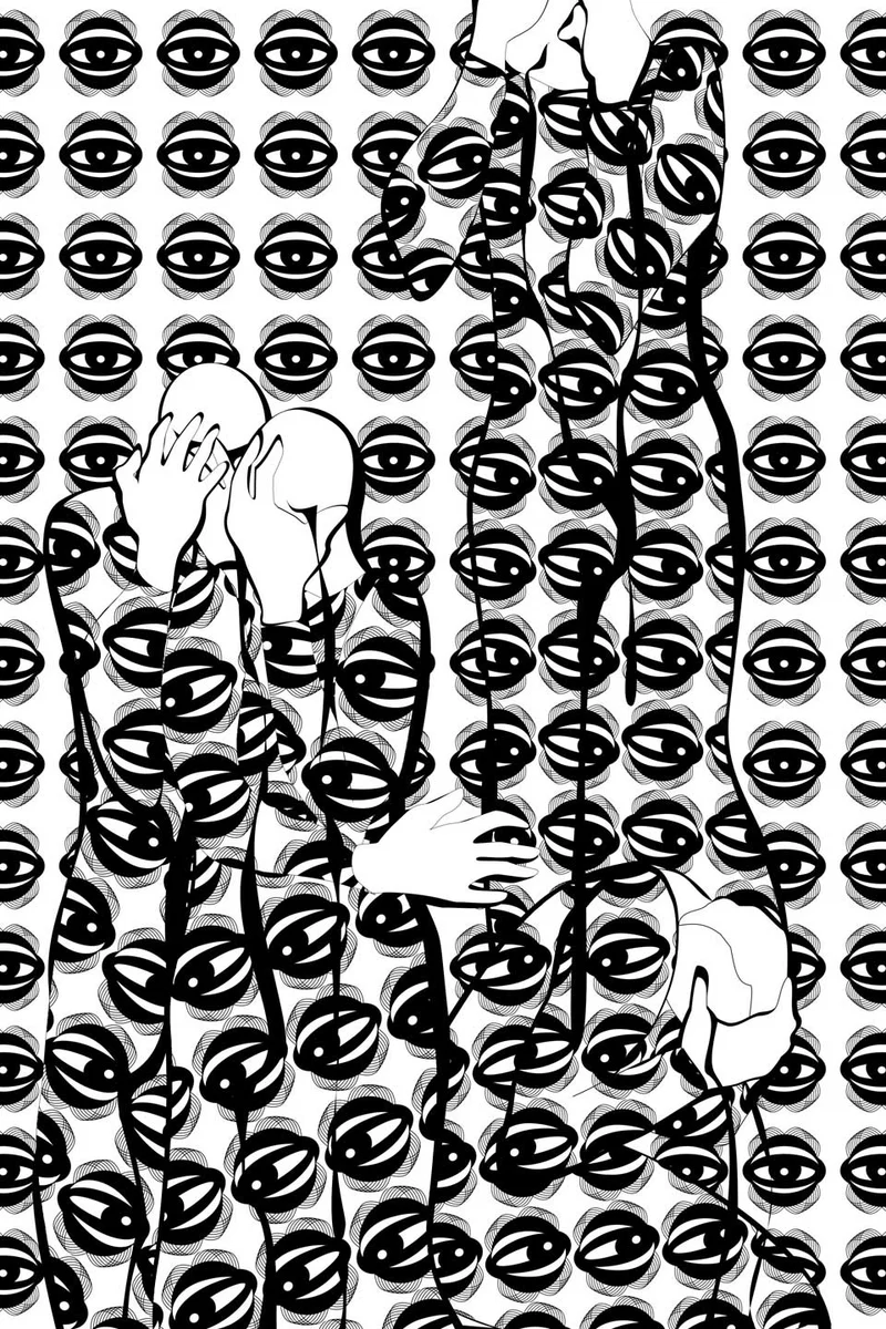 PARASTOU FOROUHAR "THE EYES" WALLPAPER