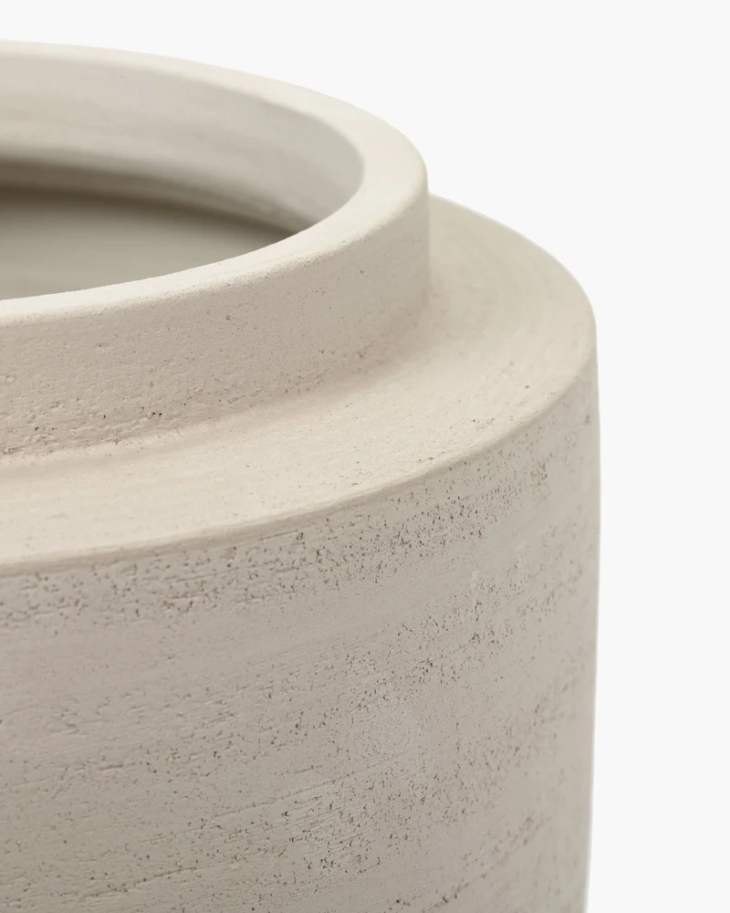 Plantpot L beige Volumes