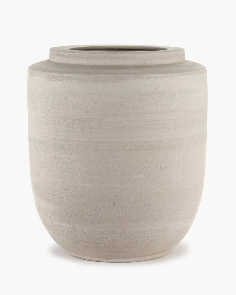Plant pot XL beige Volumes