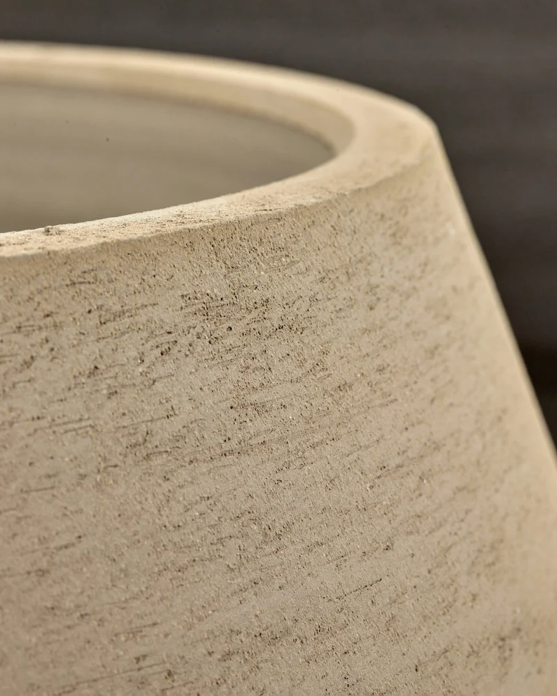 Plant pot L beige Construct