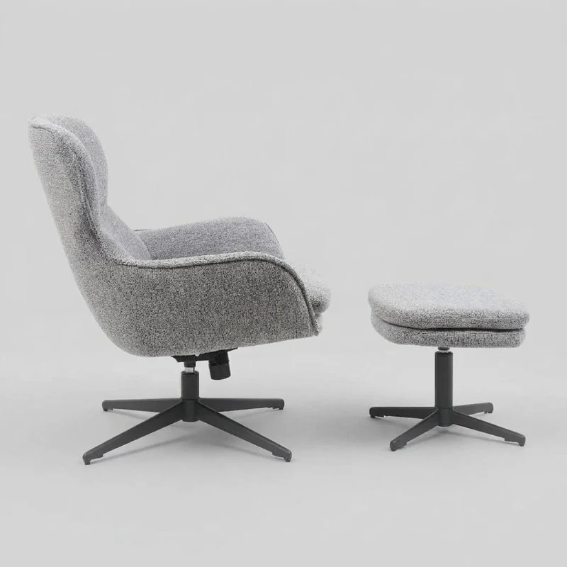 Loungesessel | Moosruhe | Bouclé | 1 Stück