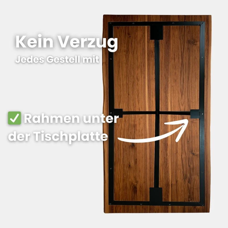 Epoxidharz Tisch aus Akazie | Modell Kuckuck