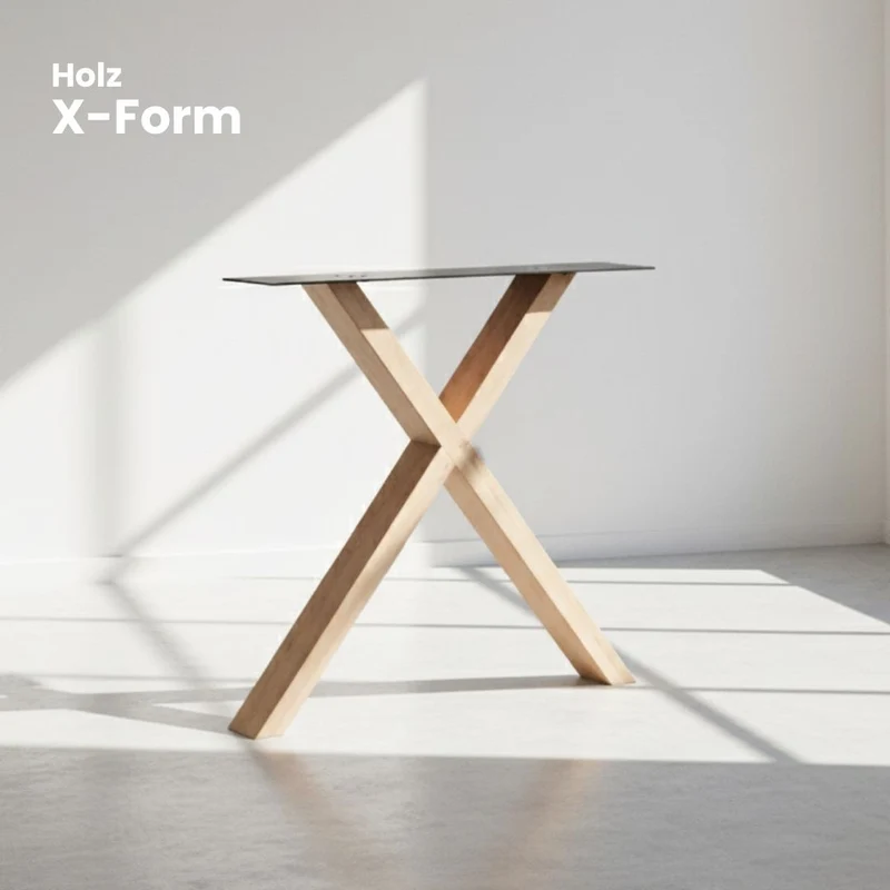 Epoxidharz Tisch rustikale Eiche | Modell Adria