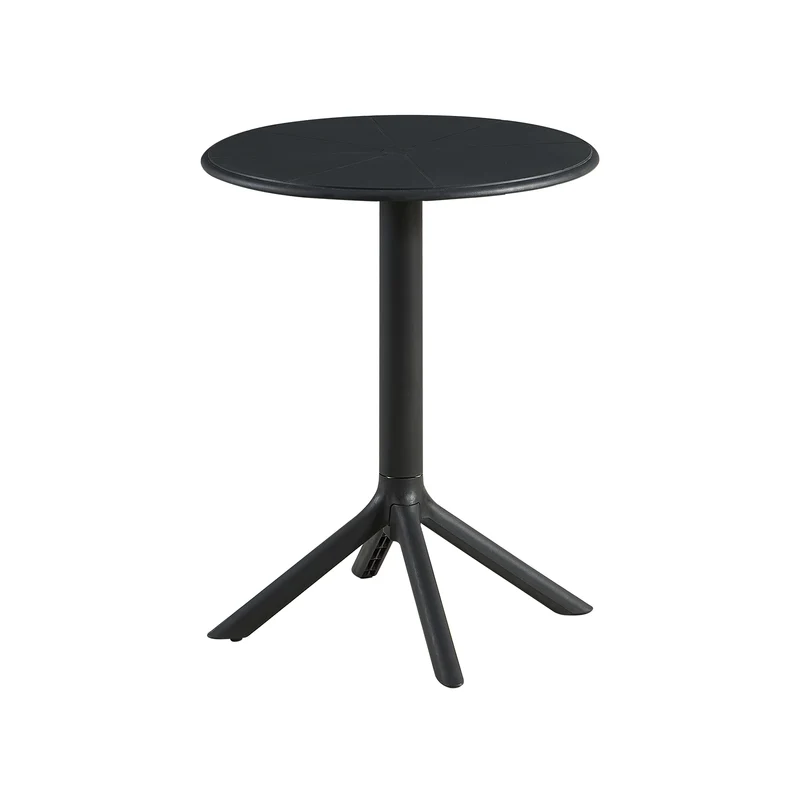 Moderne Cocktailtisch, Höhe 75 cm, Schwarz