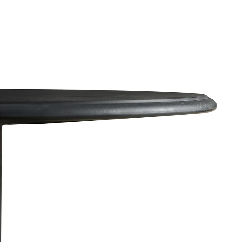 Moderne Cocktailtisch, Höhe 75 cm, Schwarz