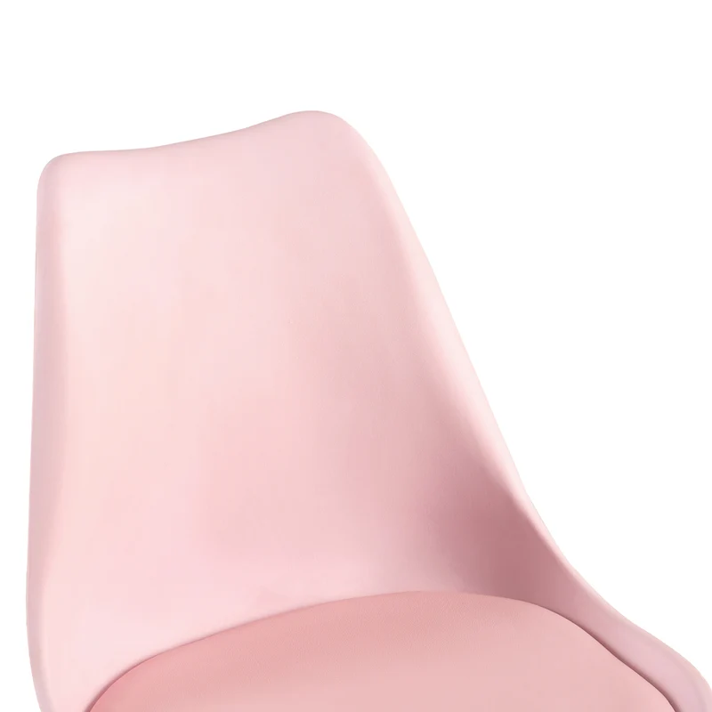 TULIP Gepolsterte Esszimmerstühle (2er-/4er-Set) – Rosa