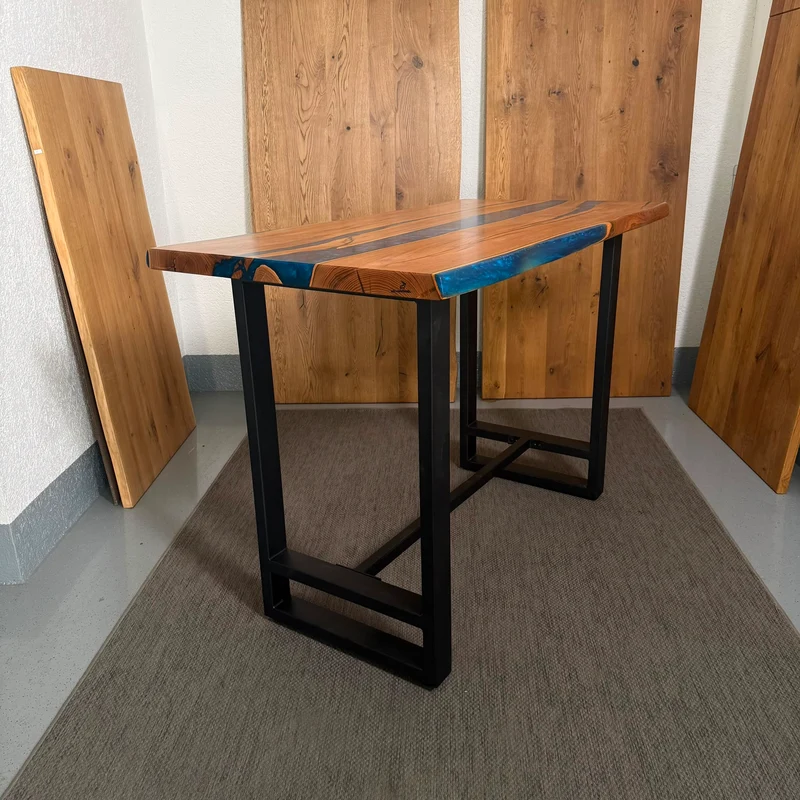 Sale! Epoxidharz Bar & Stehtisch aus Akazie | 160 x 80 cm x 110 cm