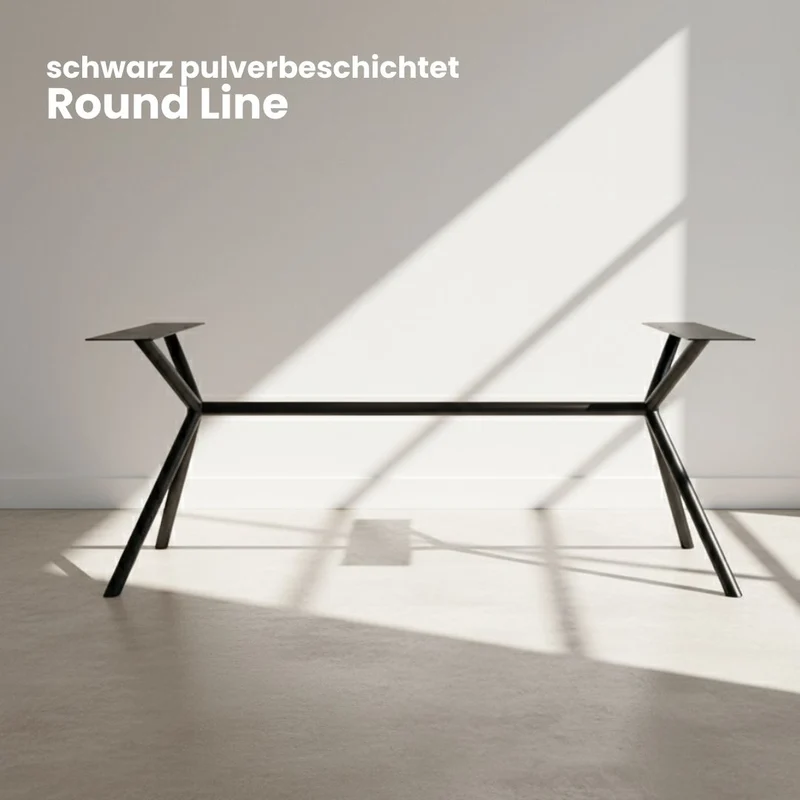 Esstisch Eiche mit Baumkante | Modell Schwarzwald | 4 cm