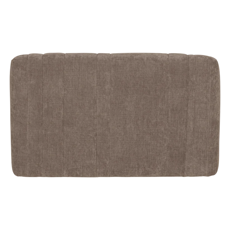 Omaire sessel chenille taupe