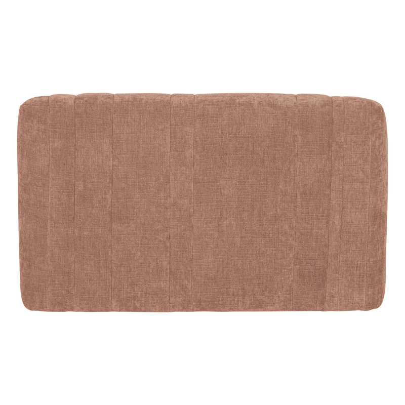 Omaire Sessel chenille hellrosa