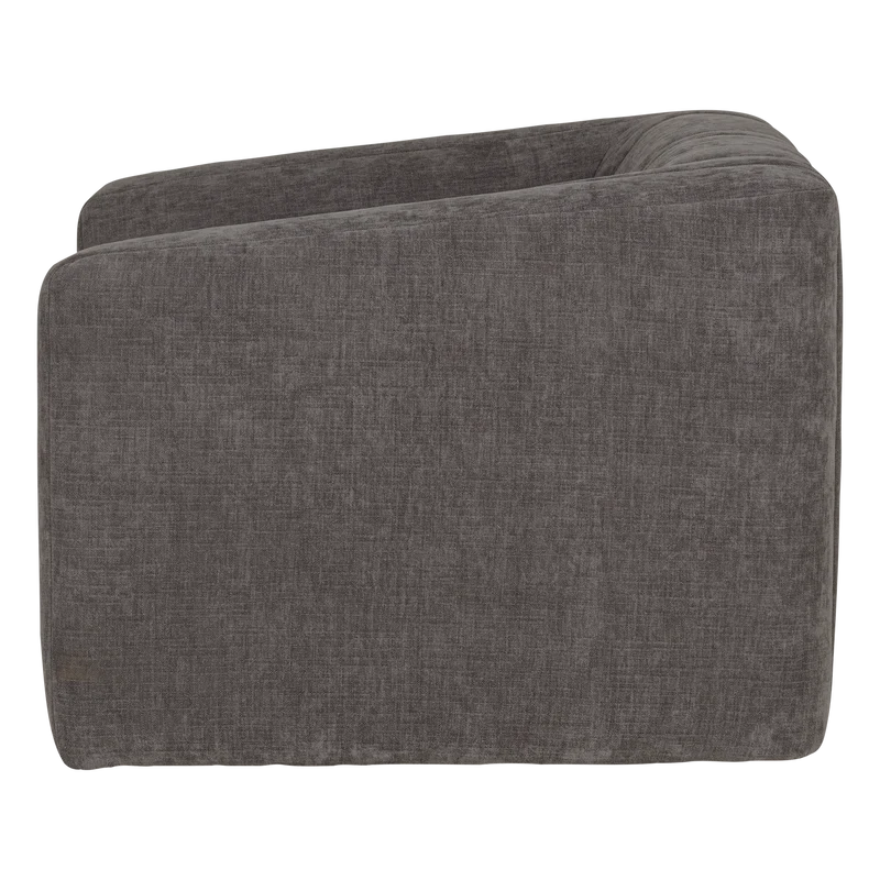 Omaire Sessel Chenille Grau