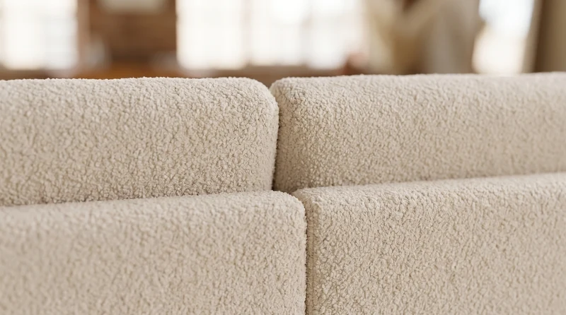 KAWOLA Sofa MARLIN 3-Sitzer Stoff beige