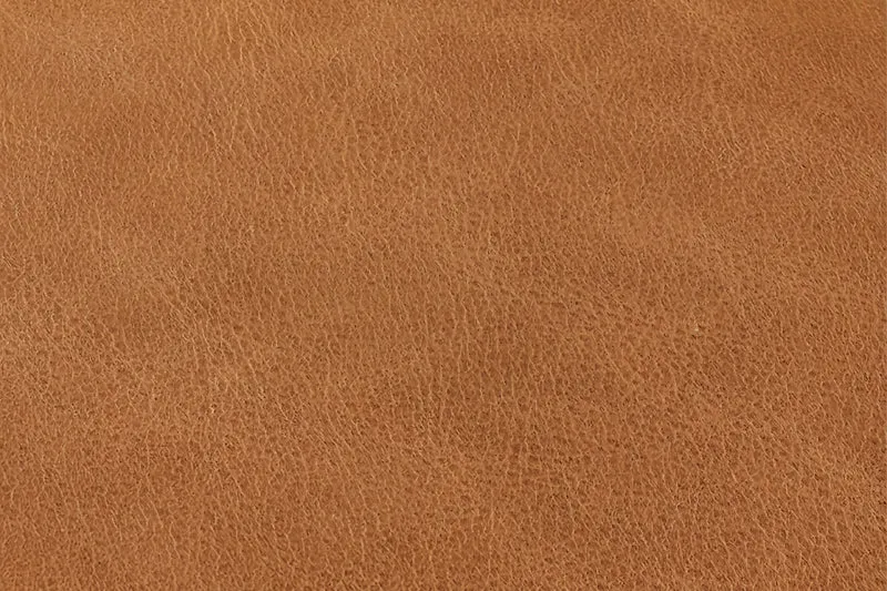 KAWOLA Polsterhocker CELESTE Hockerbank Leder cognac