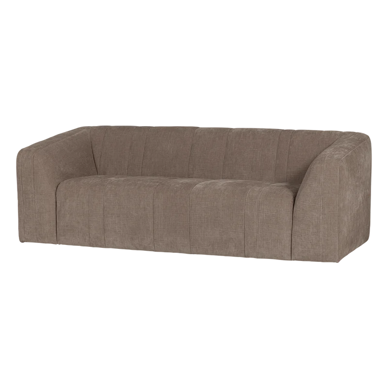 Omaire 2-Sitzer-Sofa Chenille Taupe