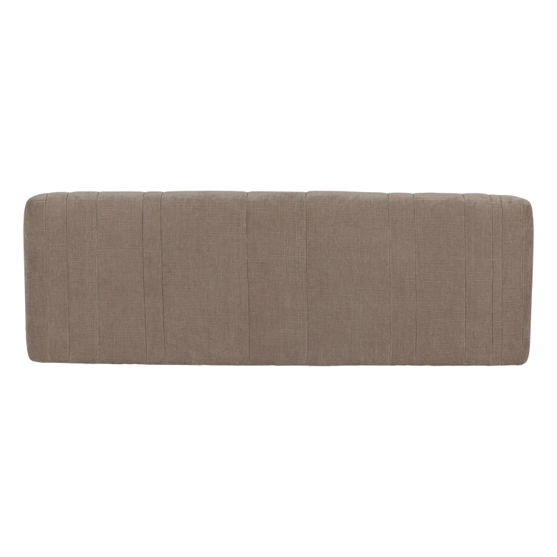 Omaire 2-Sitzer-Sofa Chenille Taupe