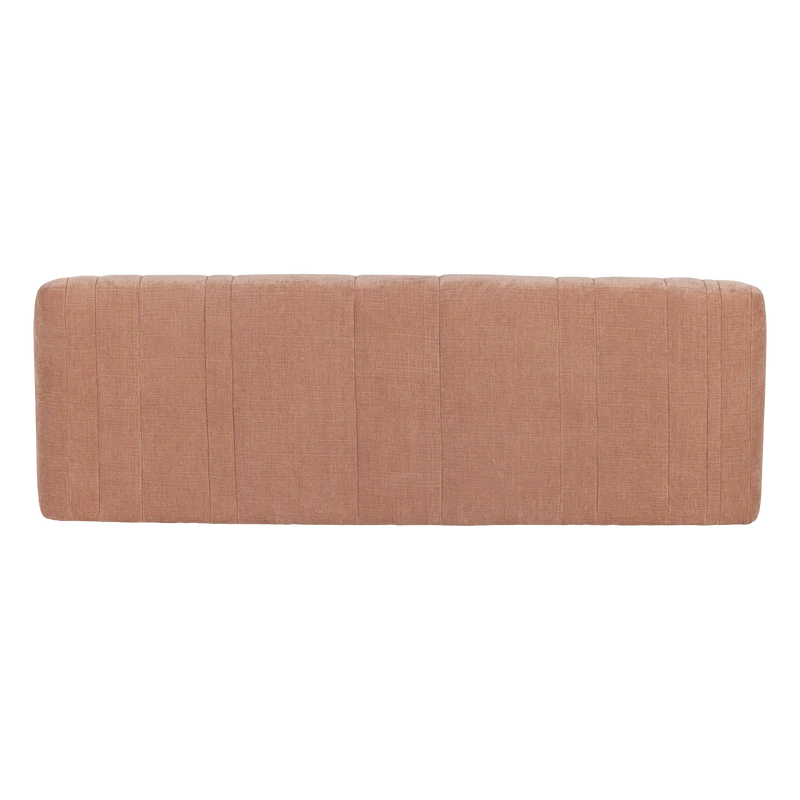 Omaire 2-Sitzer-Sofa chenille hellrosa