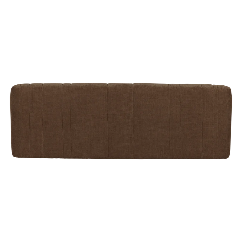 Omaire 2-Sitzer-Sofa chenille hellbraun