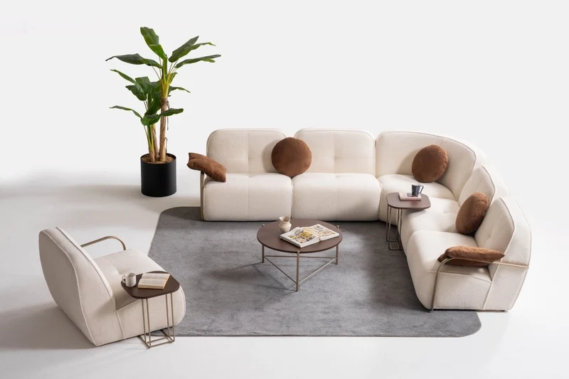 Ecksofa Genova - modular, modern, einzigartig