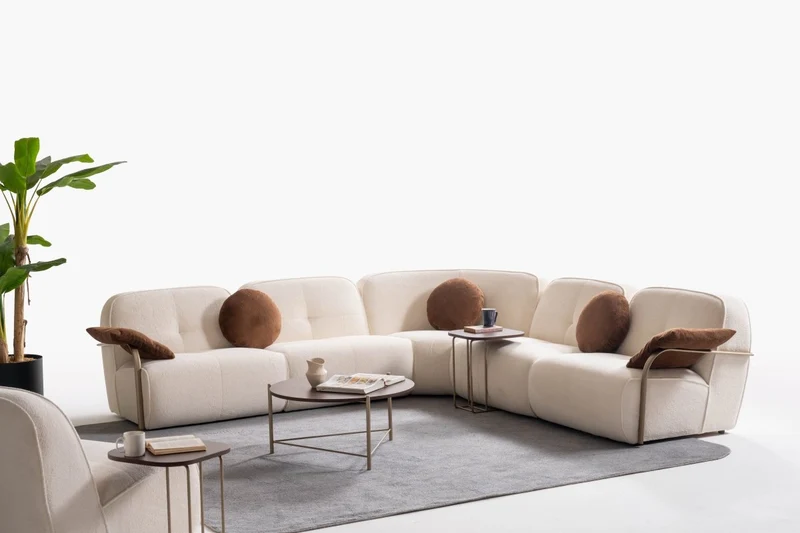 Ecksofa Genova - modular, modern, einzigartig