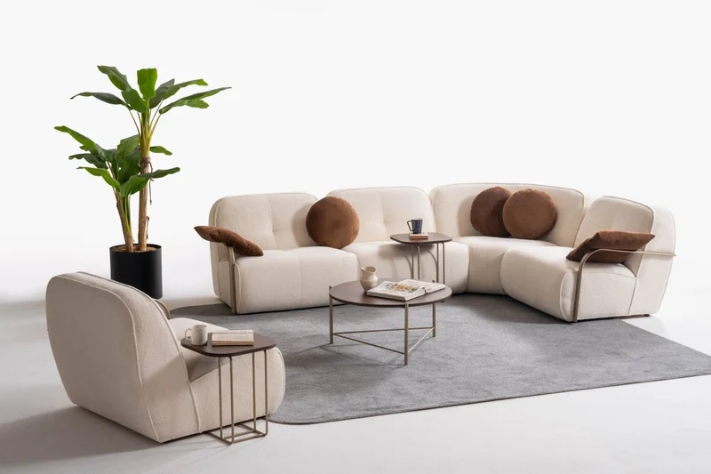 Ecksofa Genova - modular, modern, einzigartig