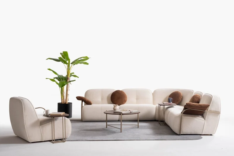 Ecksofa Genova - modular, modern, einzigartig