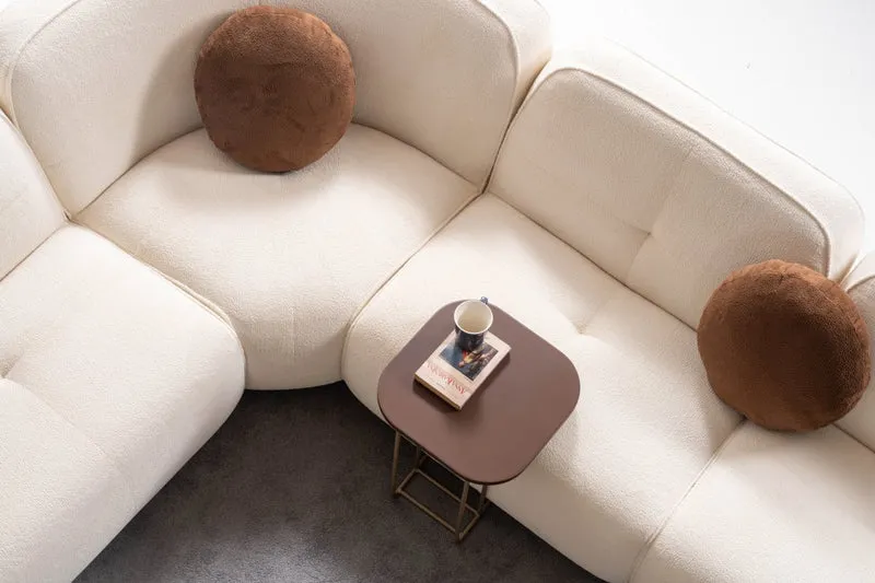 Ecksofa Genova - modular, modern, einzigartig