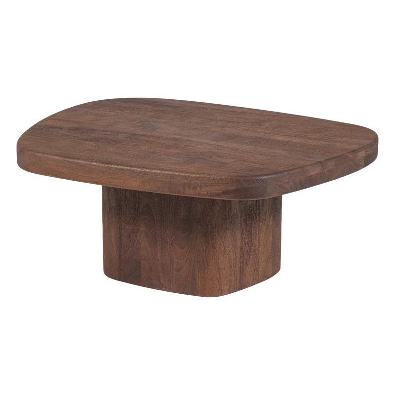 Nodu Couchtisch Mangoholz Braun