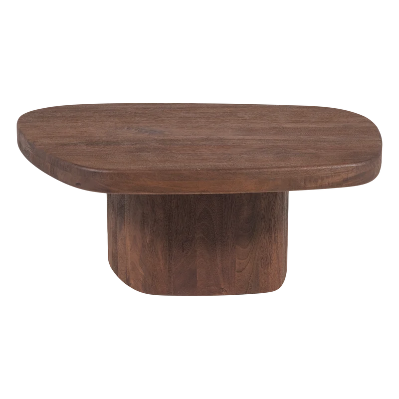 Nodu Couchtisch Mangoholz Braun