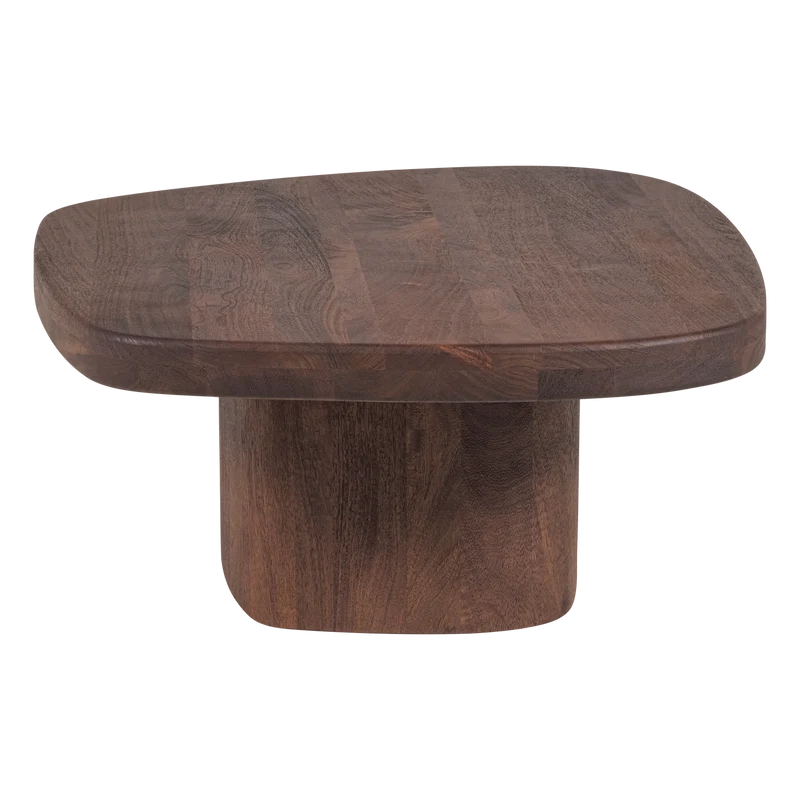 Nodu Couchtisch Mangoholz Braun