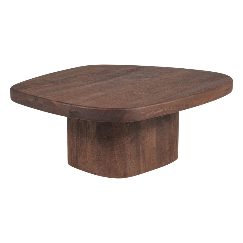 Nodu Couchtisch Mangoholz Braun