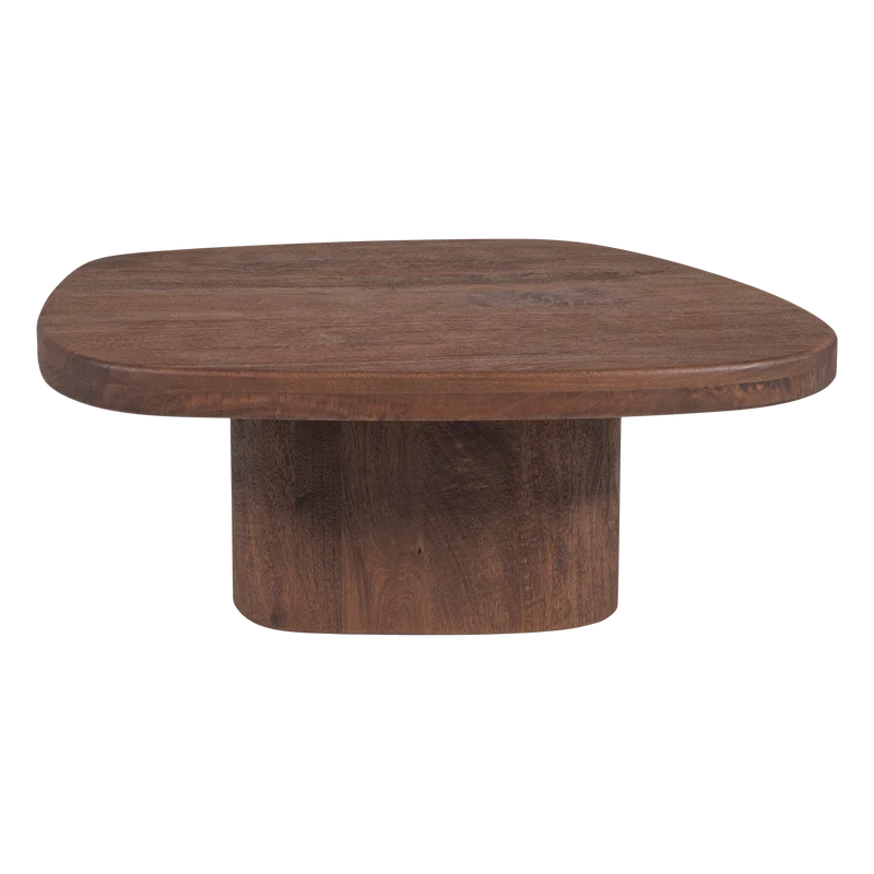 Nodu Couchtisch Mangoholz Braun