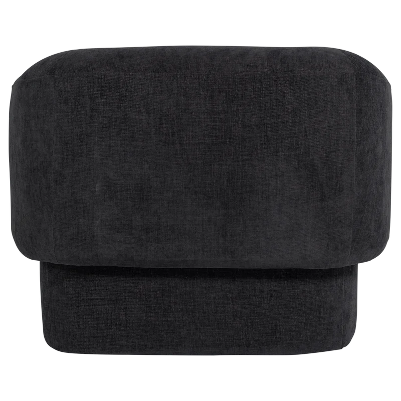 Moru sessel chenille denim blau