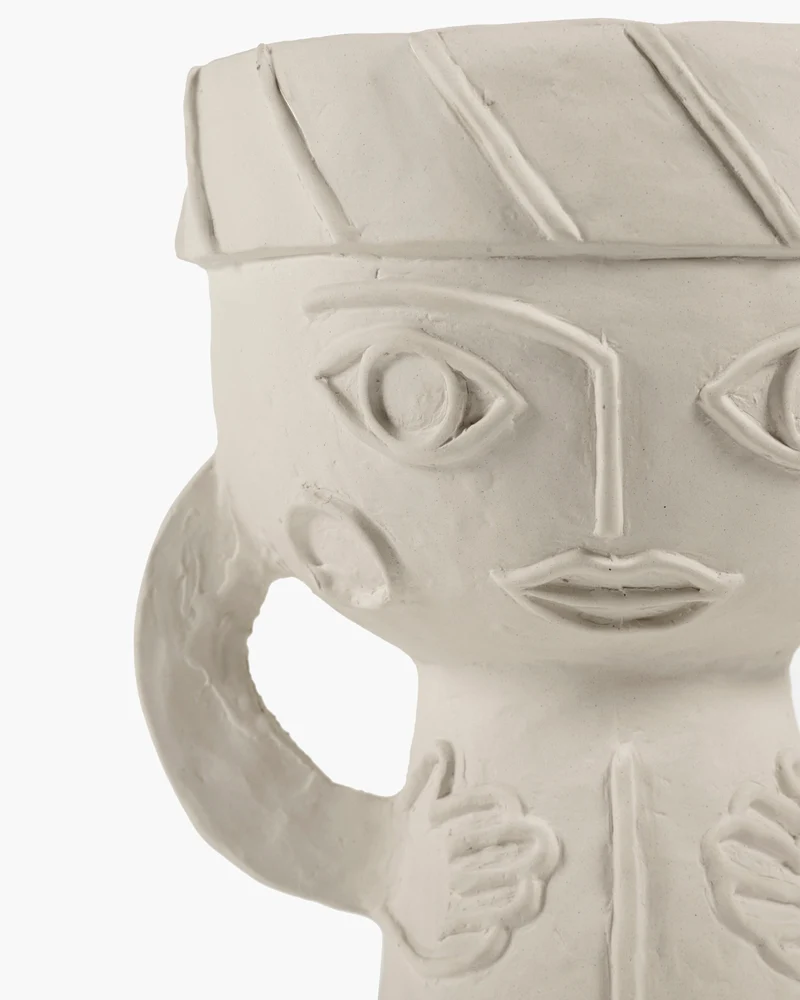 Vase S 02 beige Les femmes