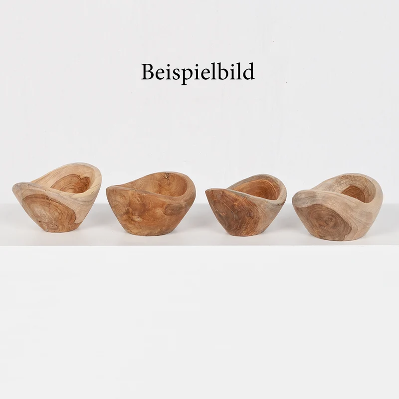 Teak Schale SHELL ca. L20cm Natural
