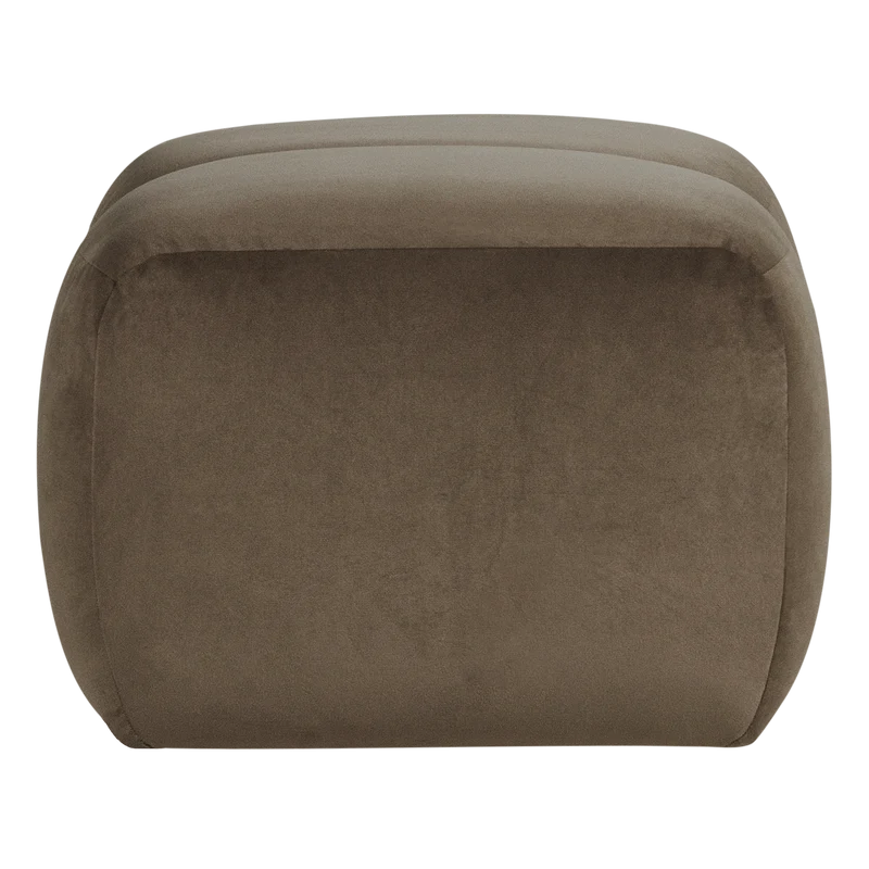Mojo hocker samt taupe