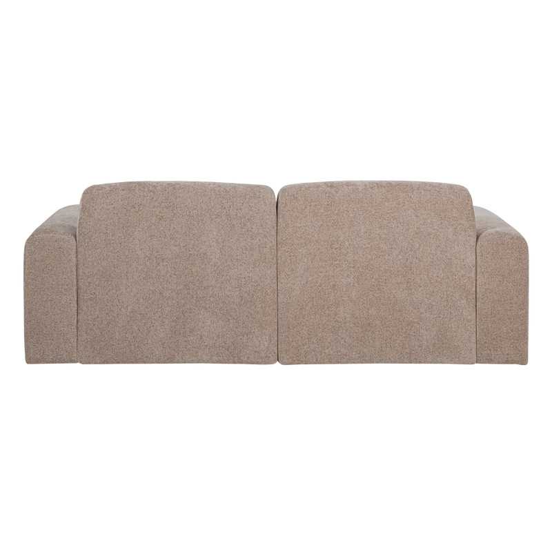 Umina 2-Sitzer-Sofa slub chenille Natur