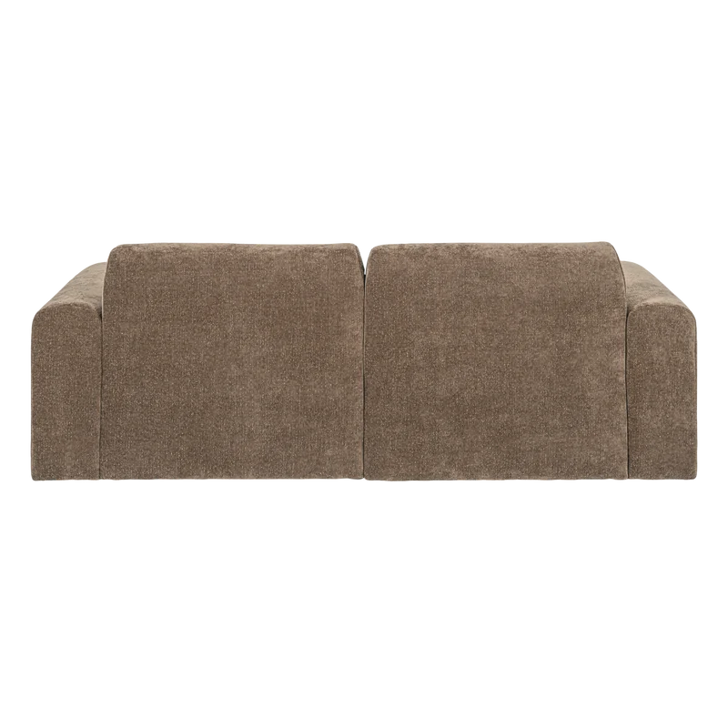 Umina 2-Sitzer-Sofa slub chenille khaki