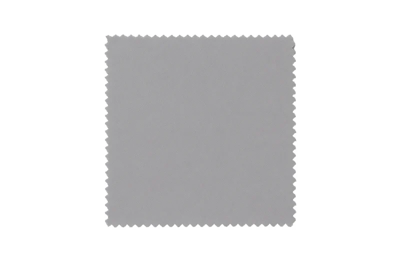 KAWOLA Stoffmuster Velvet grau