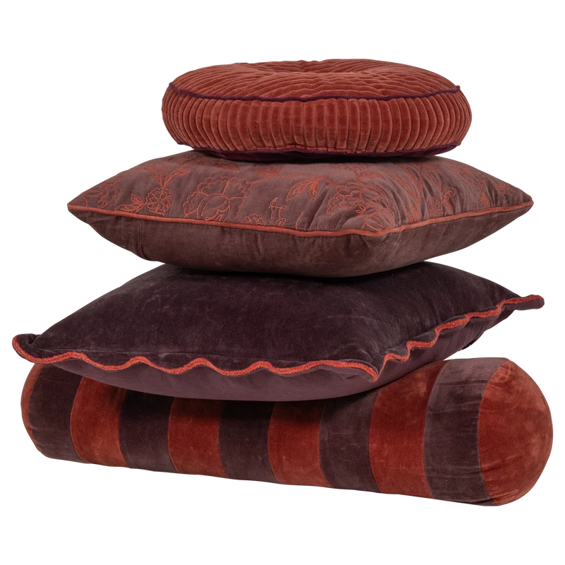 Sova kissin velvet Rosa/Paars - 4er-Set