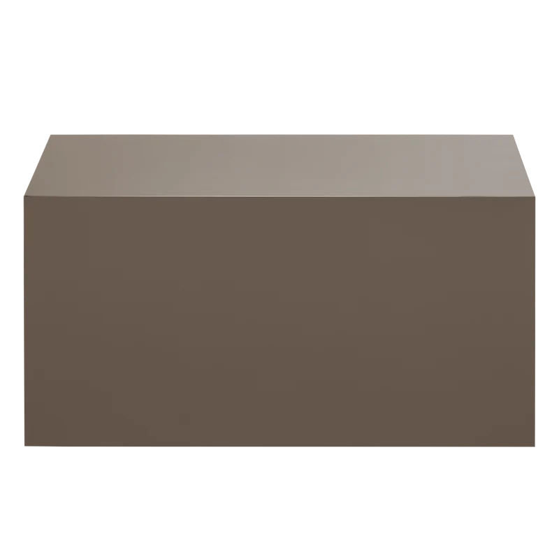 Savo couchtisch mdf hochglanz mokkabraun