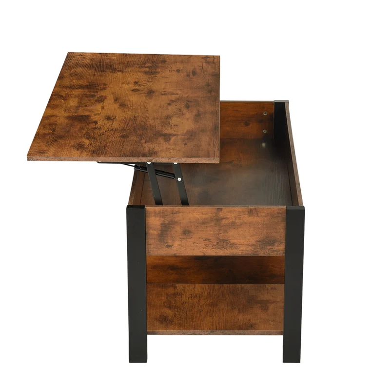 BAGGS Hochklappbarer Couchtisch mit Stauraum
