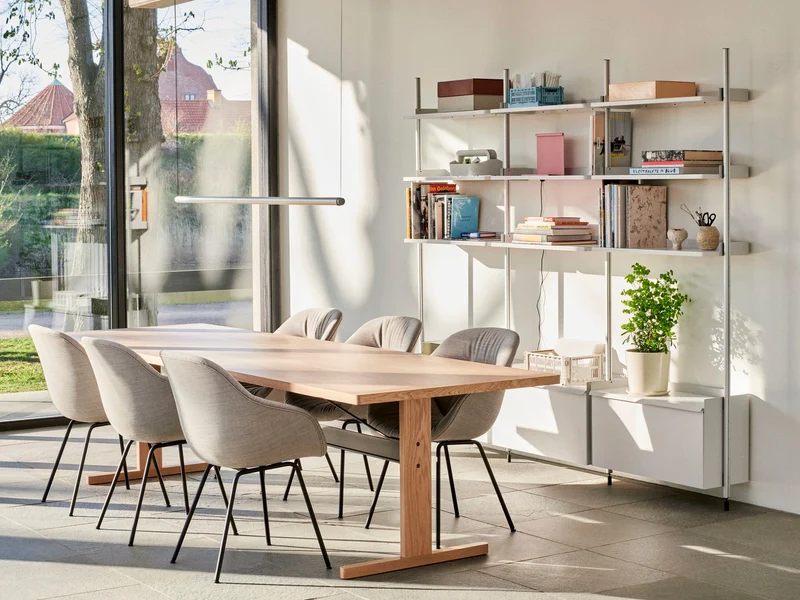 Factor Linear Suspension Lamp Diffused