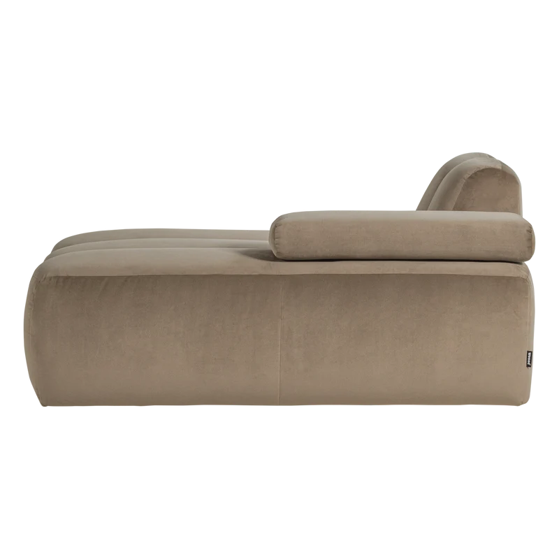 Mojo chaise longue element rechts samt khaki