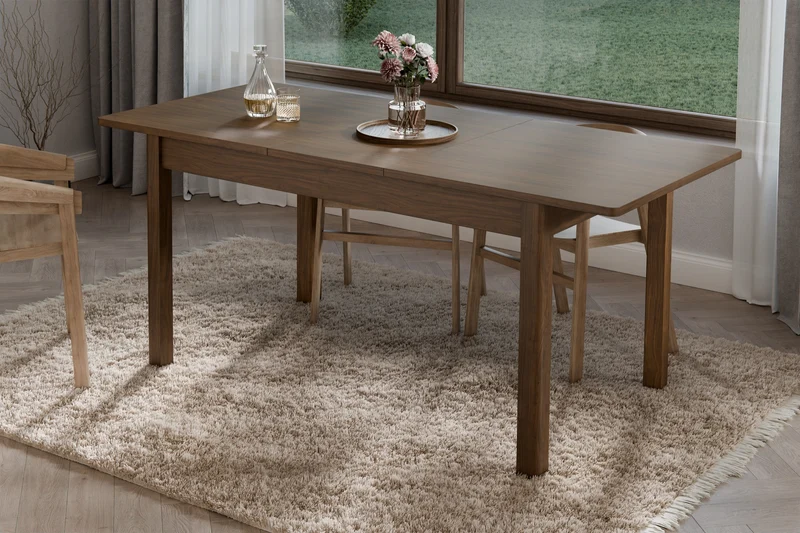 Esstisch Yorvi Walnuss Villa 137 cm