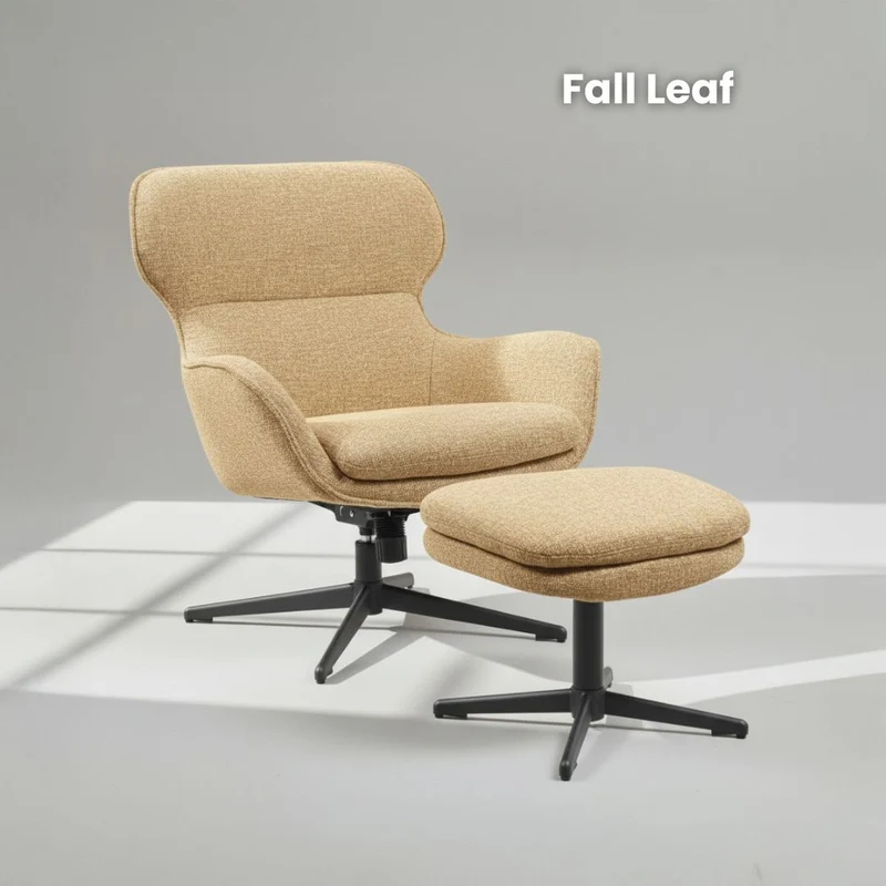 Loungechair mit Hocker | Model Fichtenruhe | 1 Stück