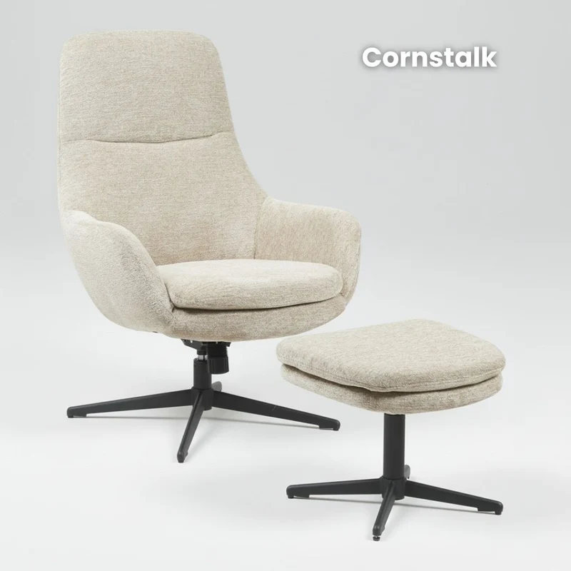 Loungechair mit Hocker | Model Felsenruhe | 1 Stück